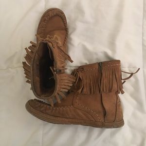 Moccasin-Style Booties